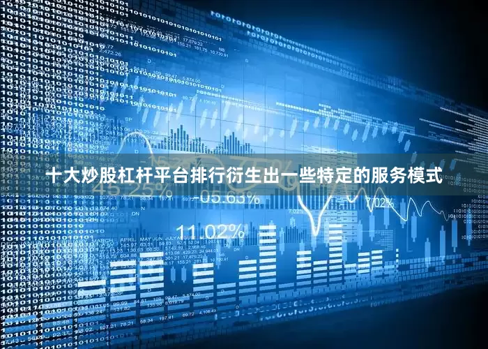 十大炒股杠杆平台排行衍生出一些特定的服务模式